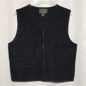Wool Vest - Gray